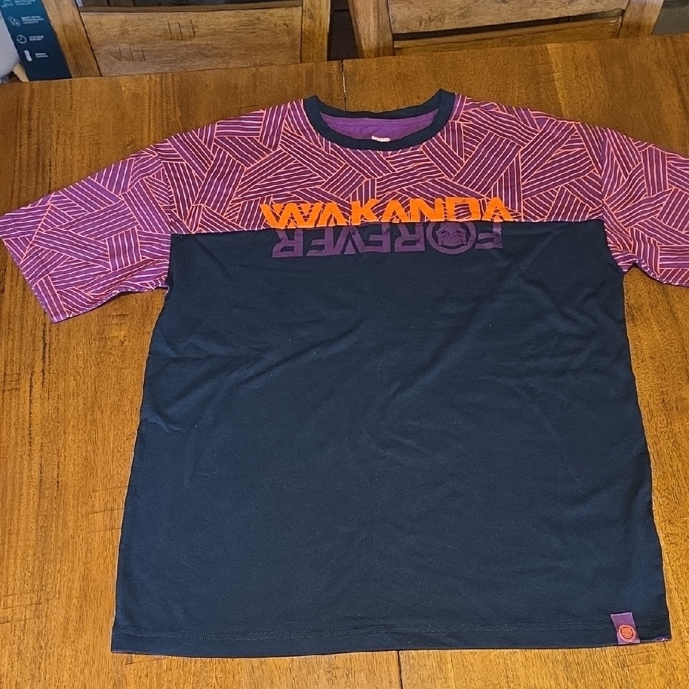 Wakonda Forever Black and Purple Graphic T-Shirt
